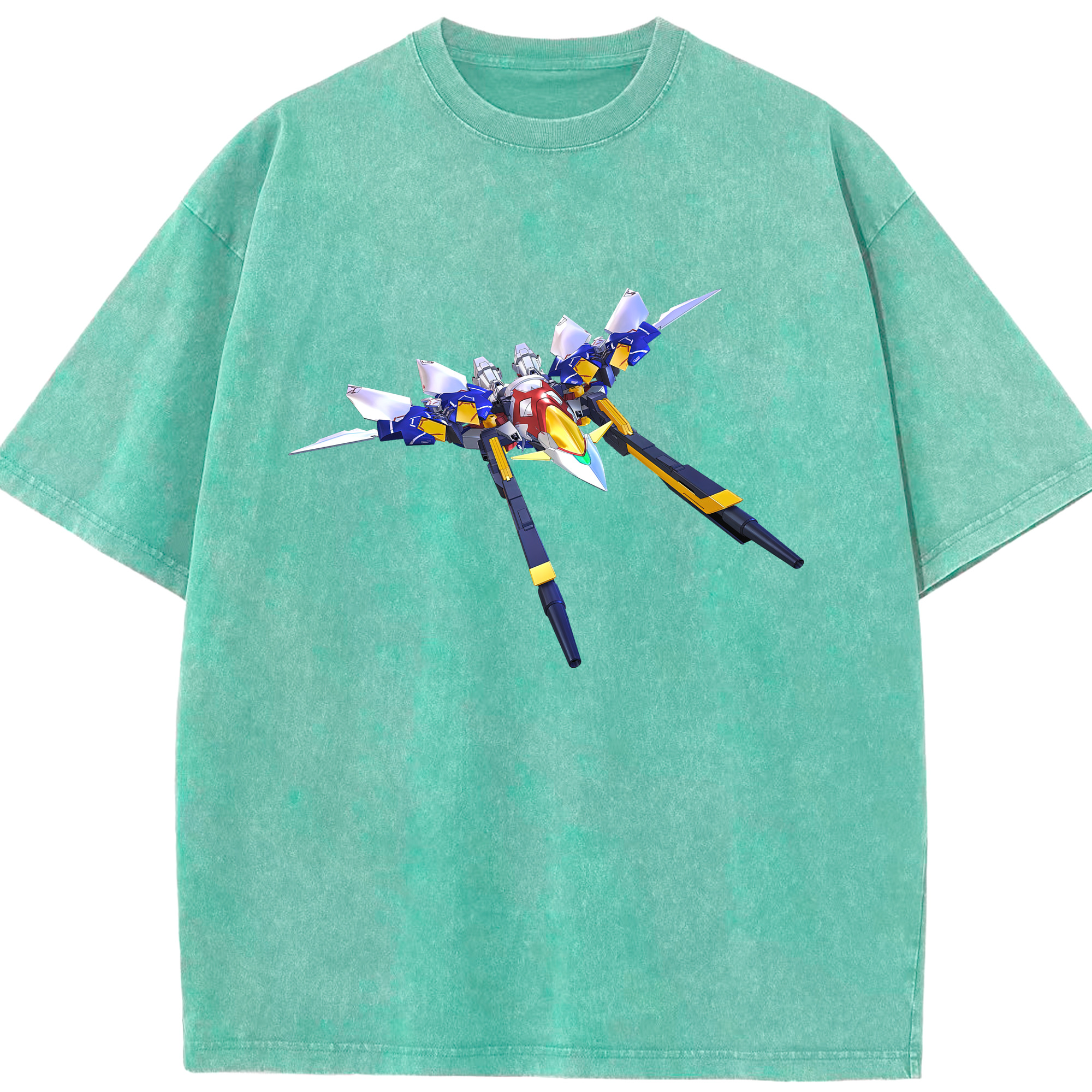 （画像用） 機動戦士ガンダム Mobile Suit Gundam 綿100% ヴィンテージ風 半袖Tシャツ（フロントプリント）